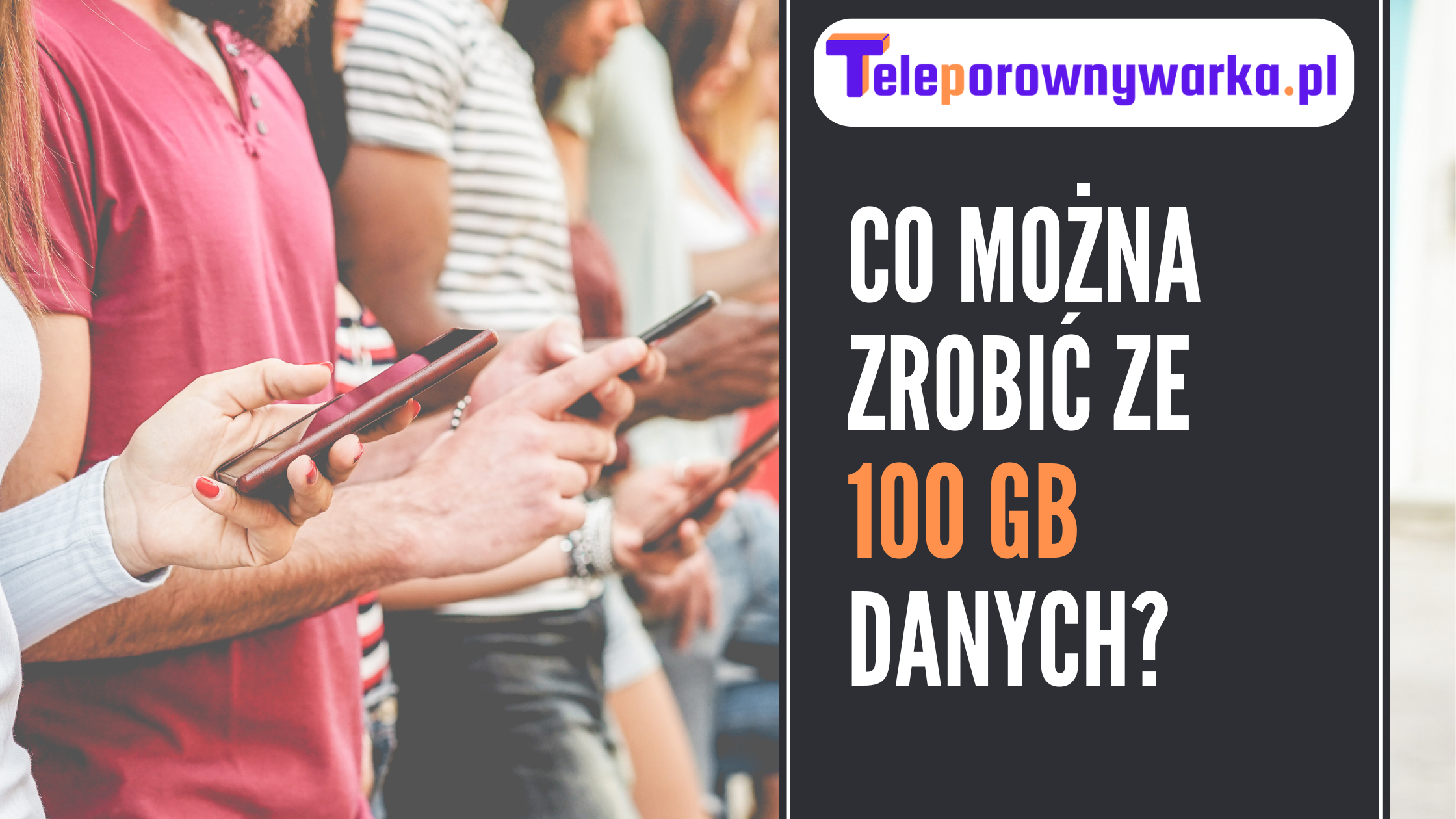 Co można zrobić ze 100 GB danych - okładka