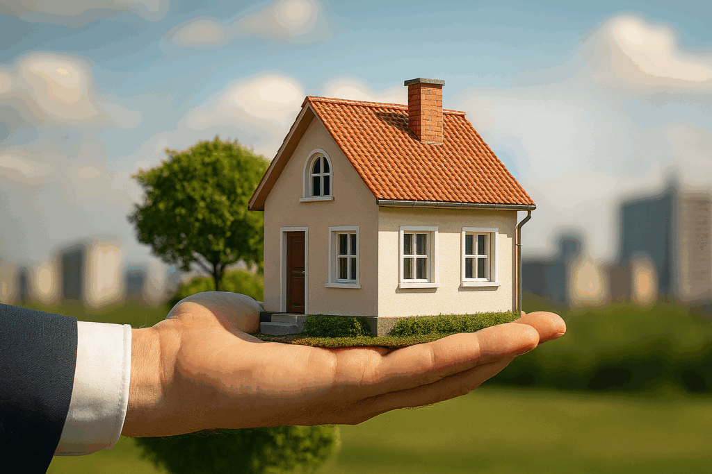 Ubezpieczenie nieruchomości ilustracja