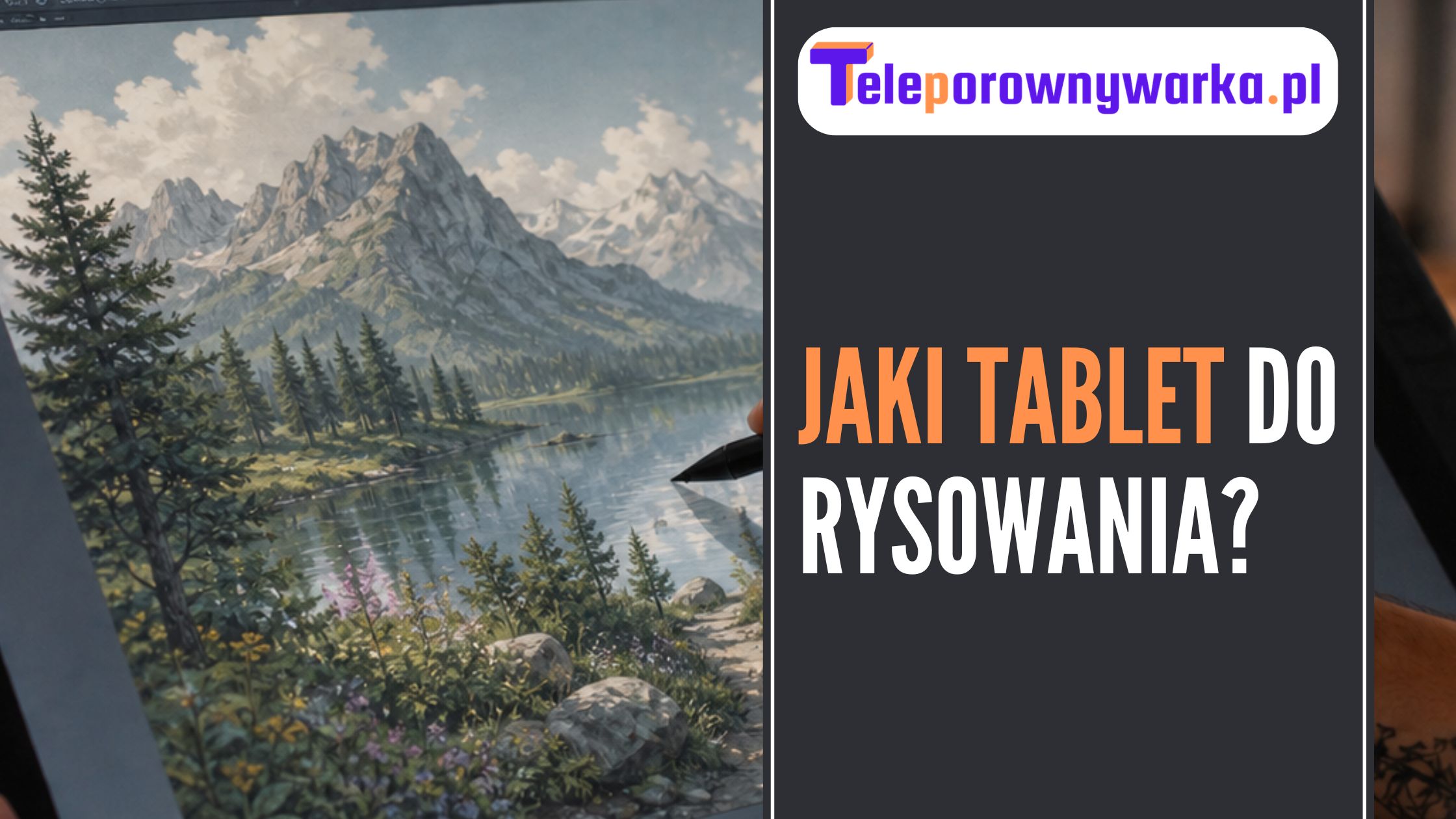 jaki tablet do rysowania - ilustracja