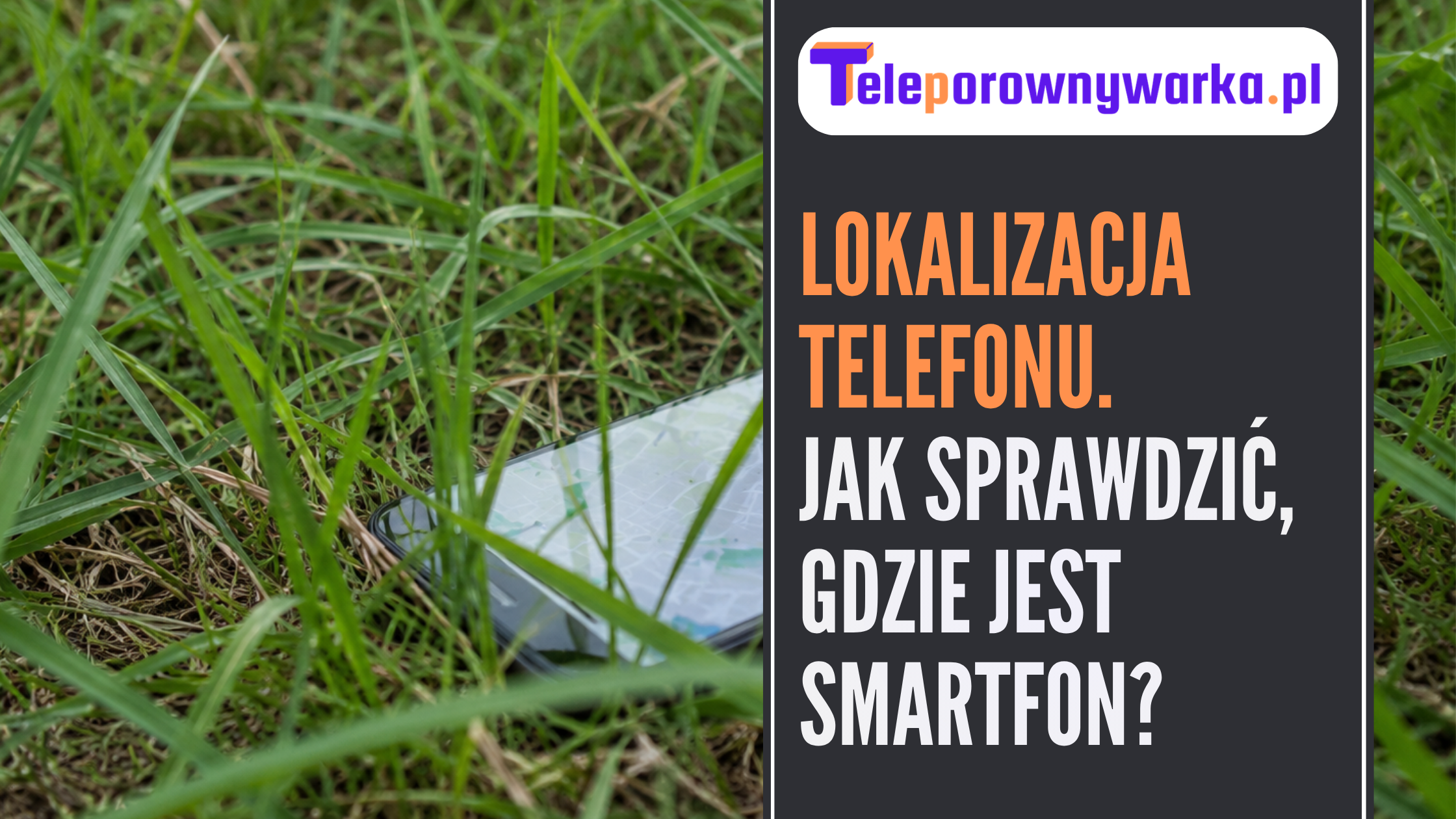 Lokalizacja telefonu - ilustracja tekstu