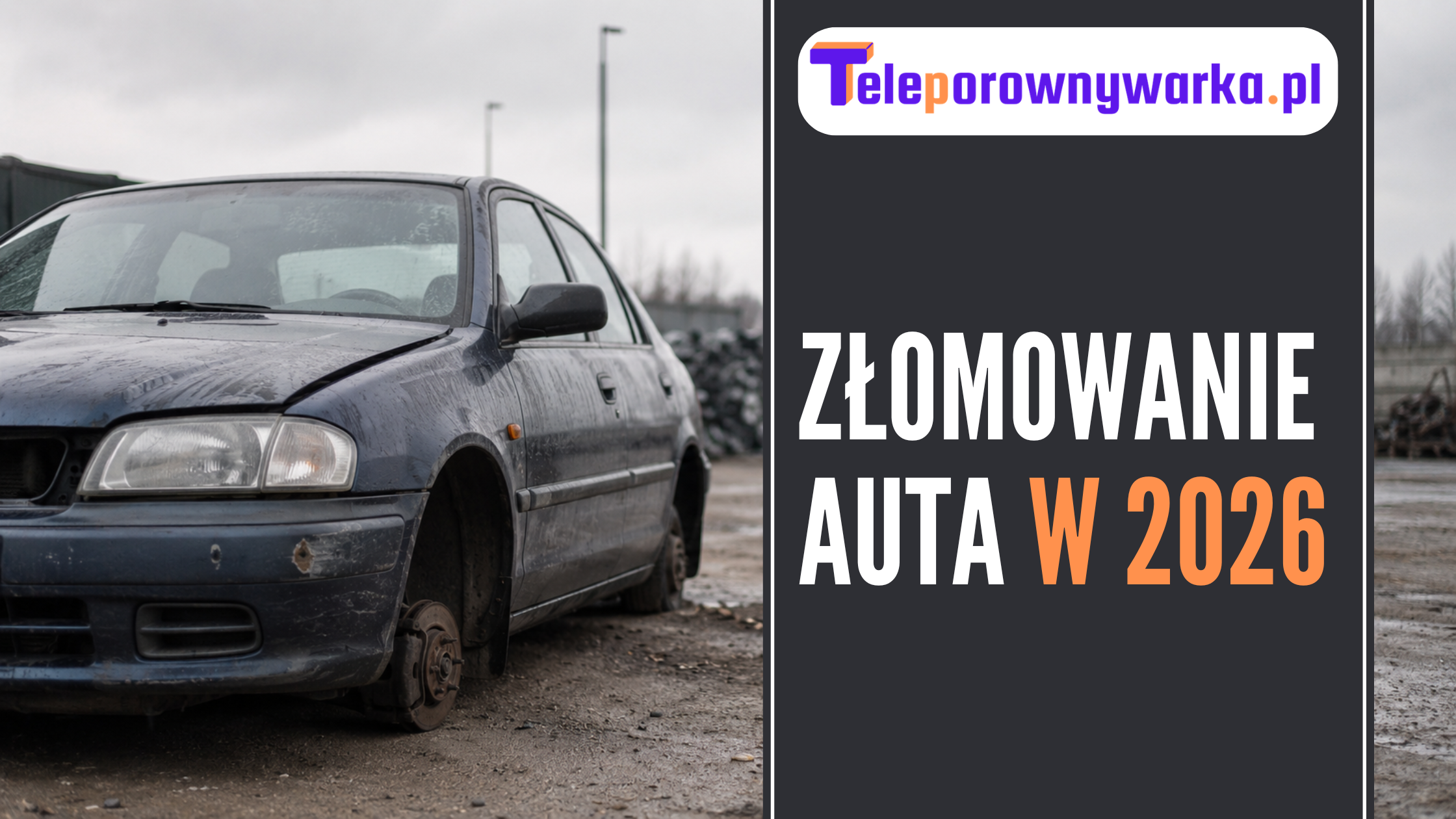 Złomowanie auta wizualizacja