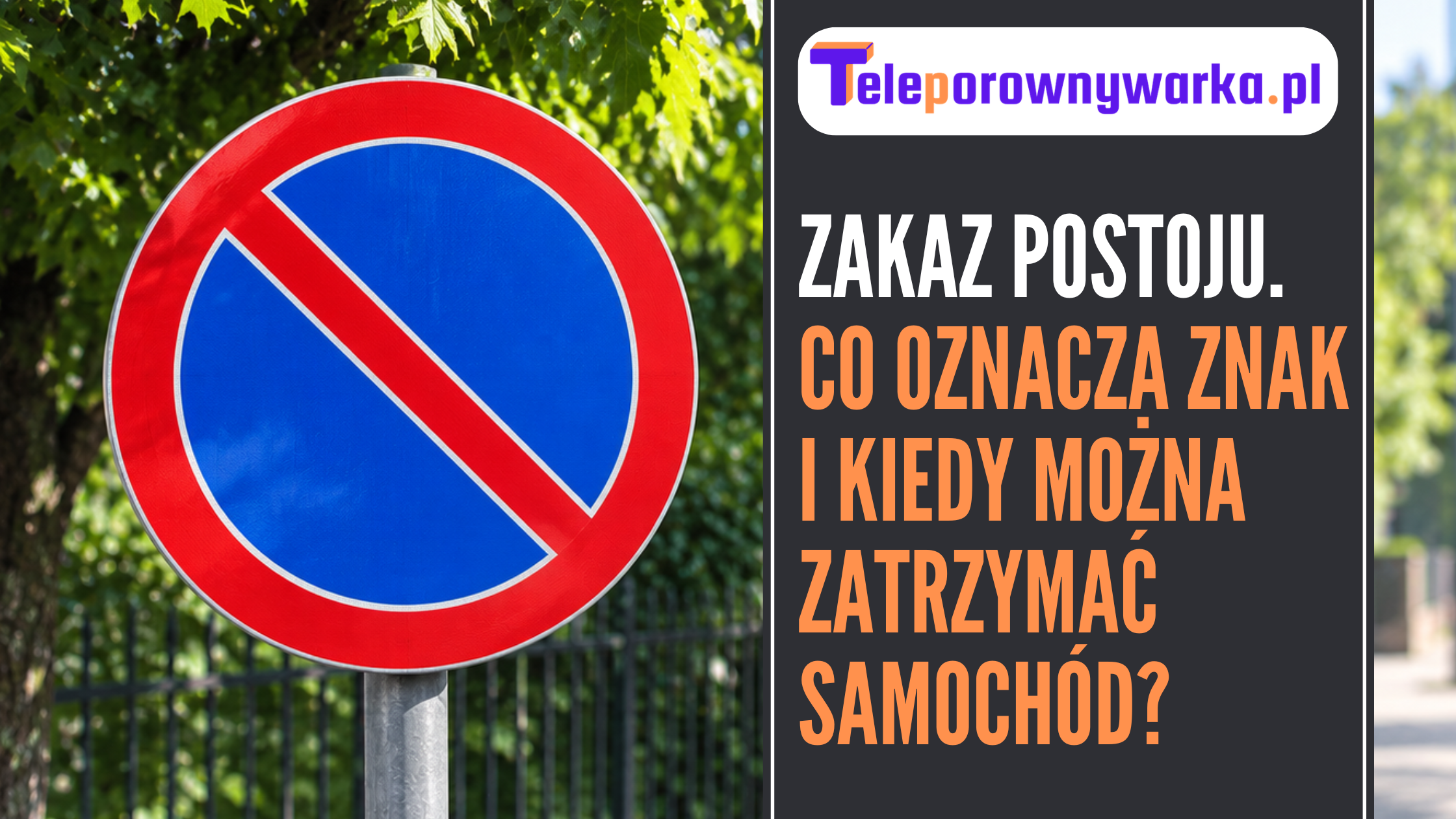 zakaz postoju