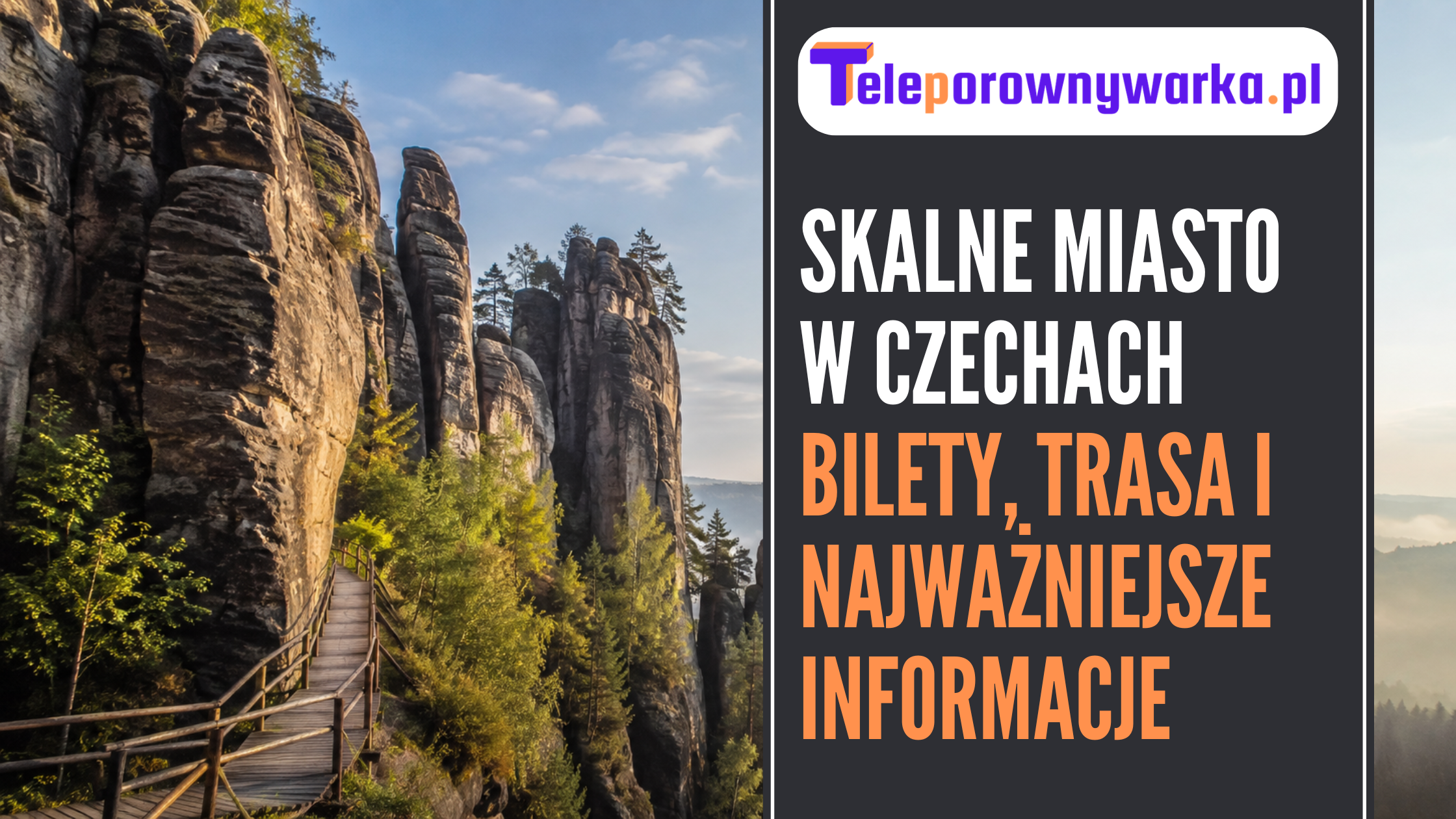 skalne miasto w Czechach